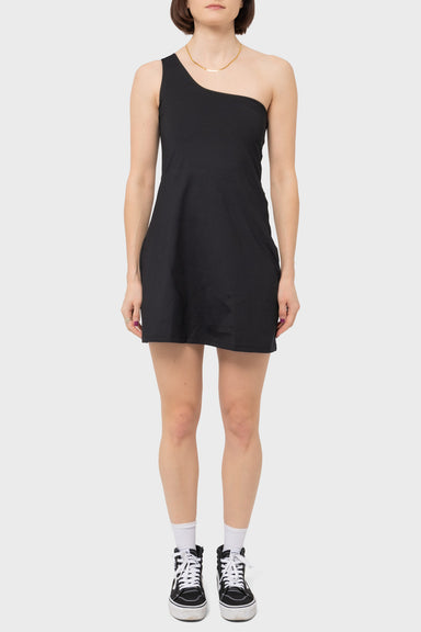 Women's Girlfriend Collective Bianca Dress in Black