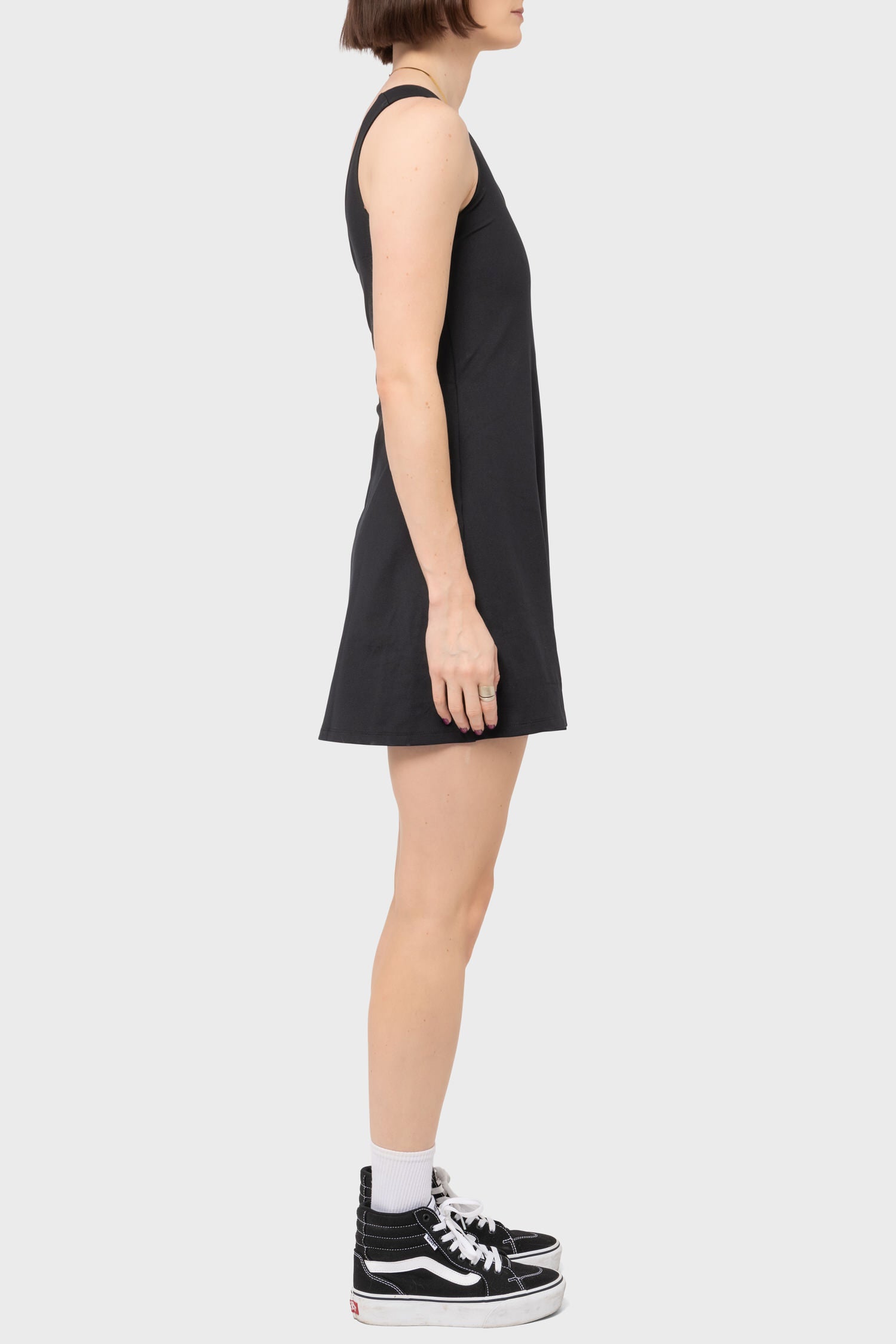 Women's Girlfriend Collective Bianca Dress in Black