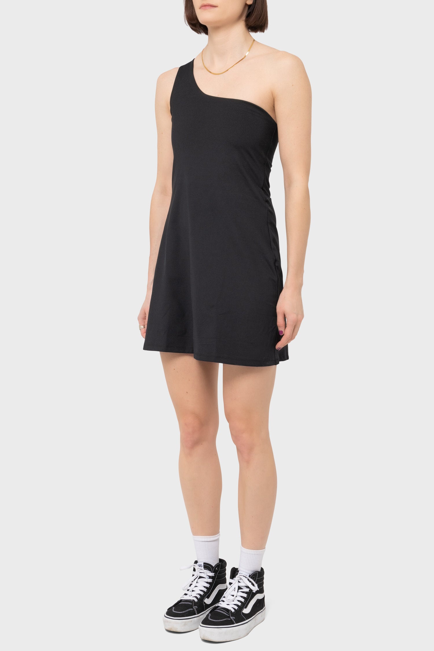 Women's Girlfriend Collective Bianca Dress in Black
