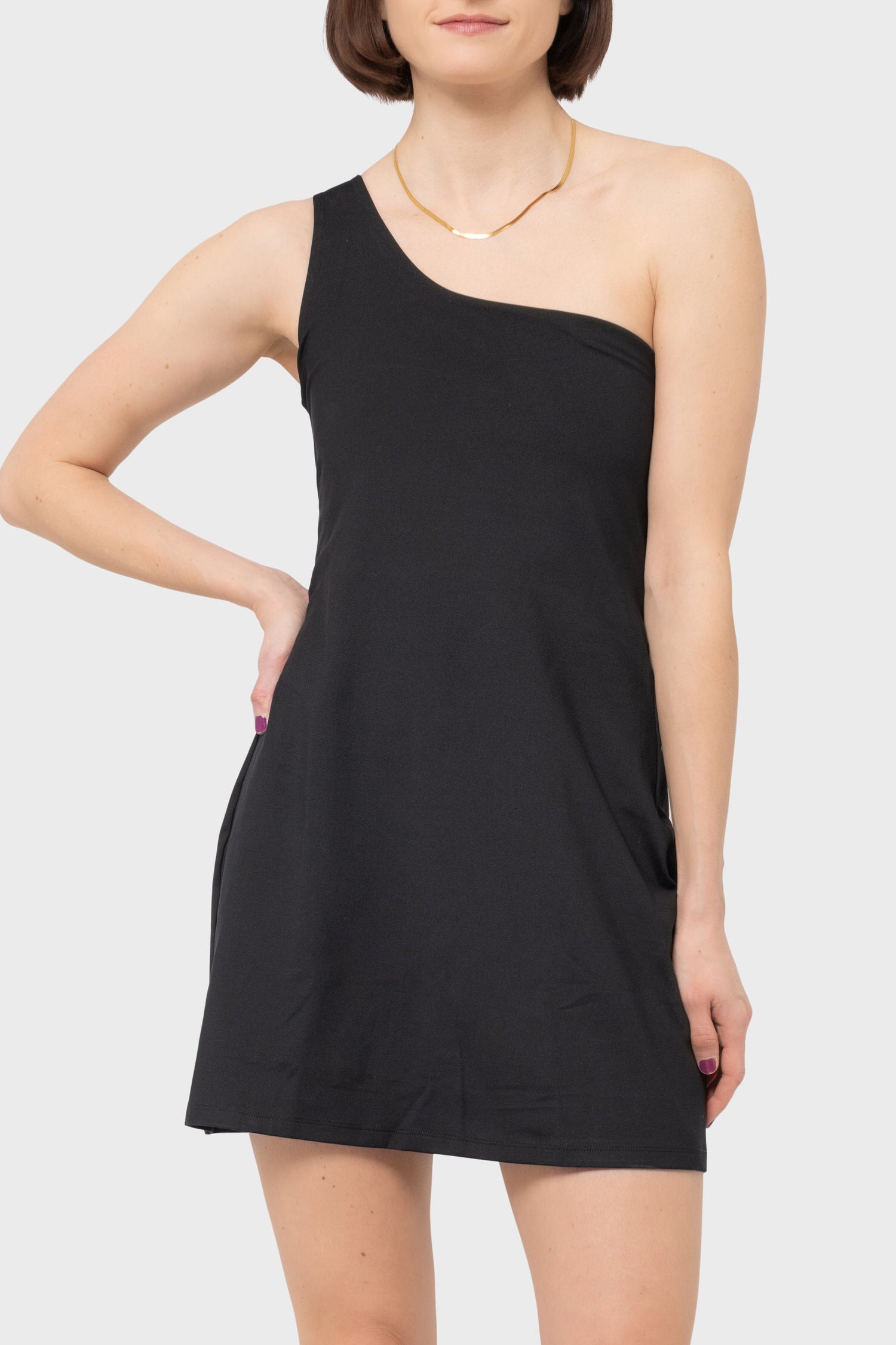 Women's Girlfriend Collective Bianca Dress in Black