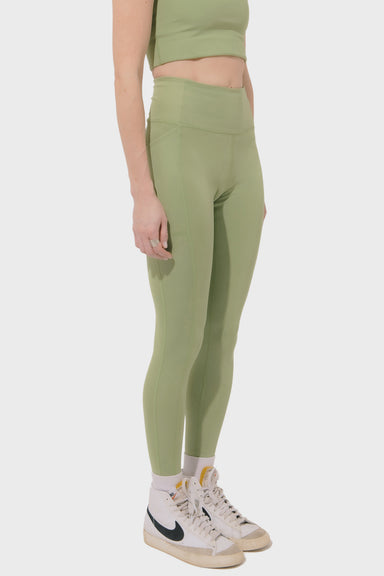 Women's Girlfriend Collective High Rise Compressive Pocket Legging in Mantis