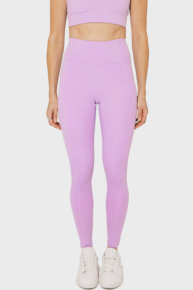Women's Girlfriend Collective High Rise Compressive Legging in Lilac