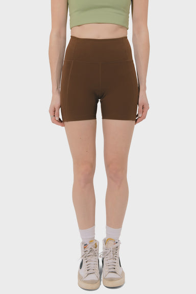 Women's Girlfriend Collective High Rise Run Short in Earth