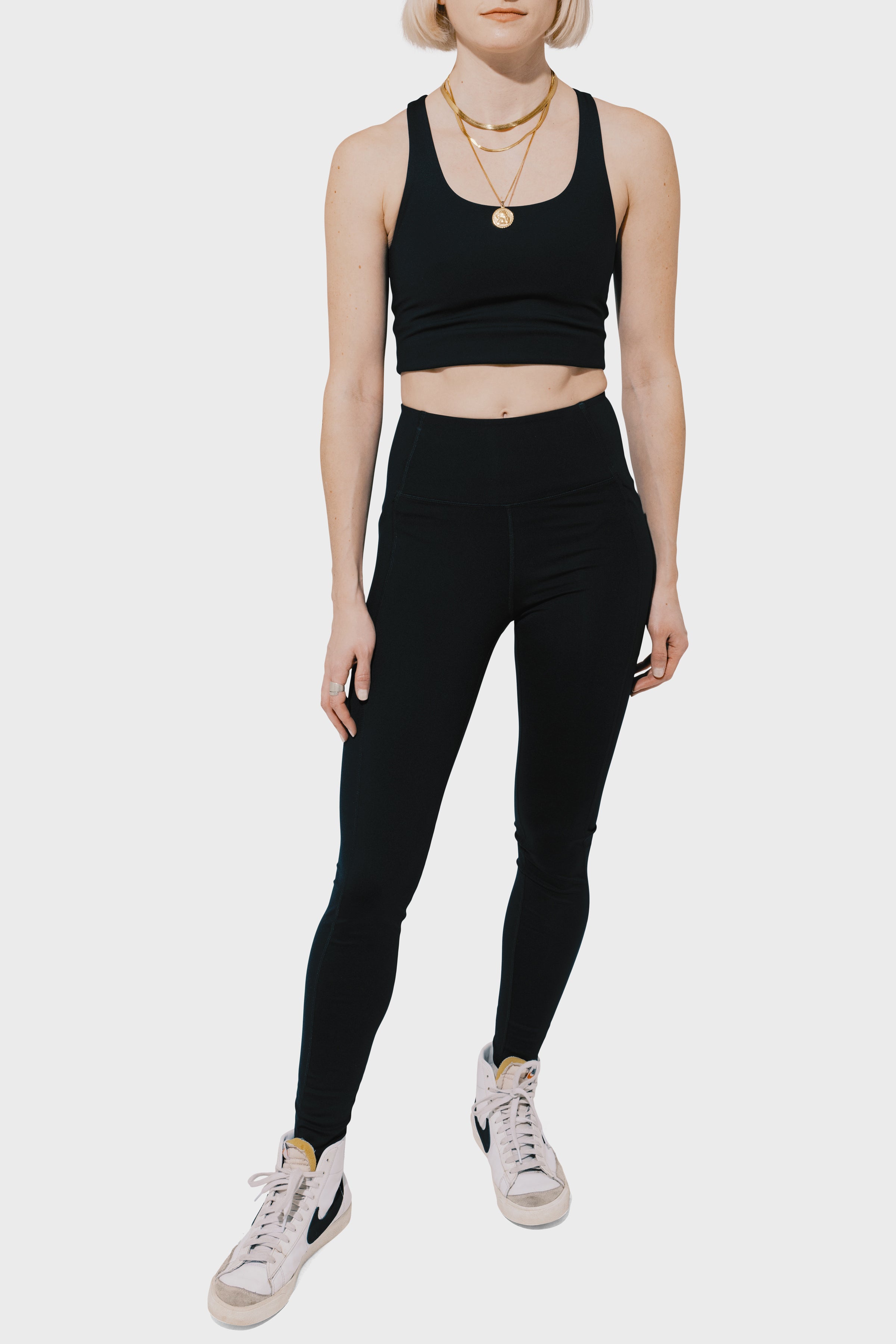 Women's Girlfriend Collective High Rise Compressive Pocket Legging