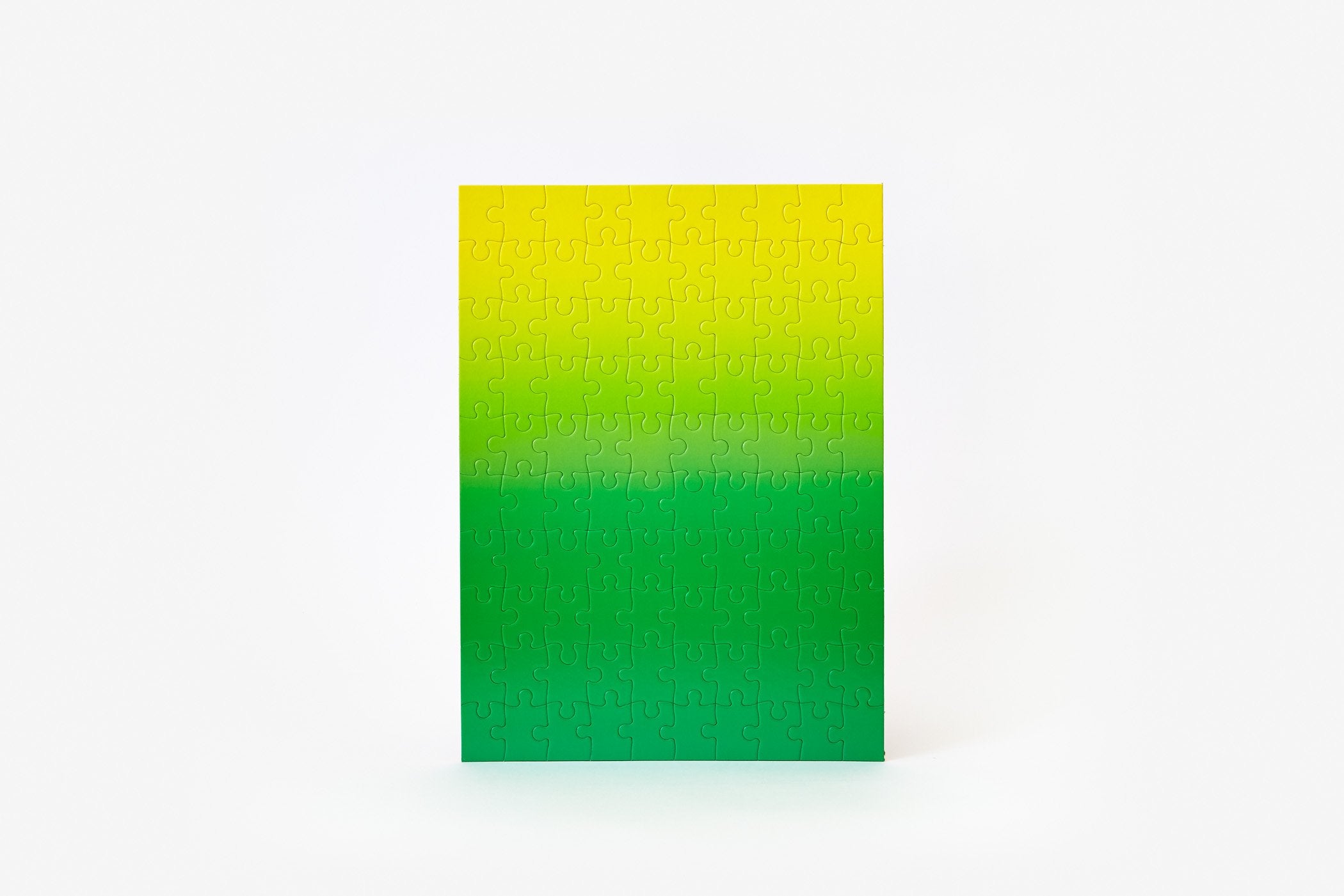 Gradient Puzzle in Green/Yellow - Philistine