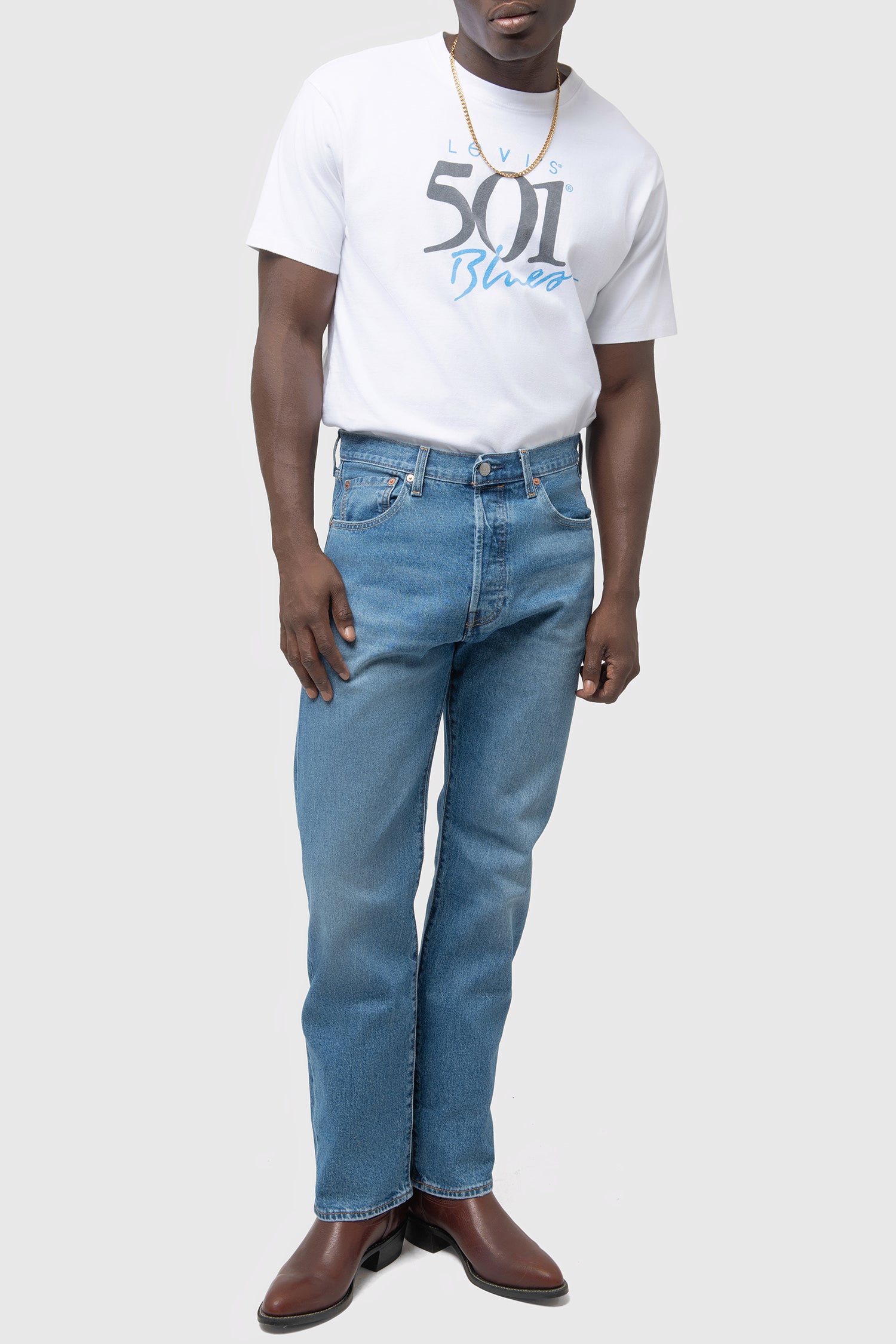 Men's Levi's 501 '93 Straight in Basil Drip