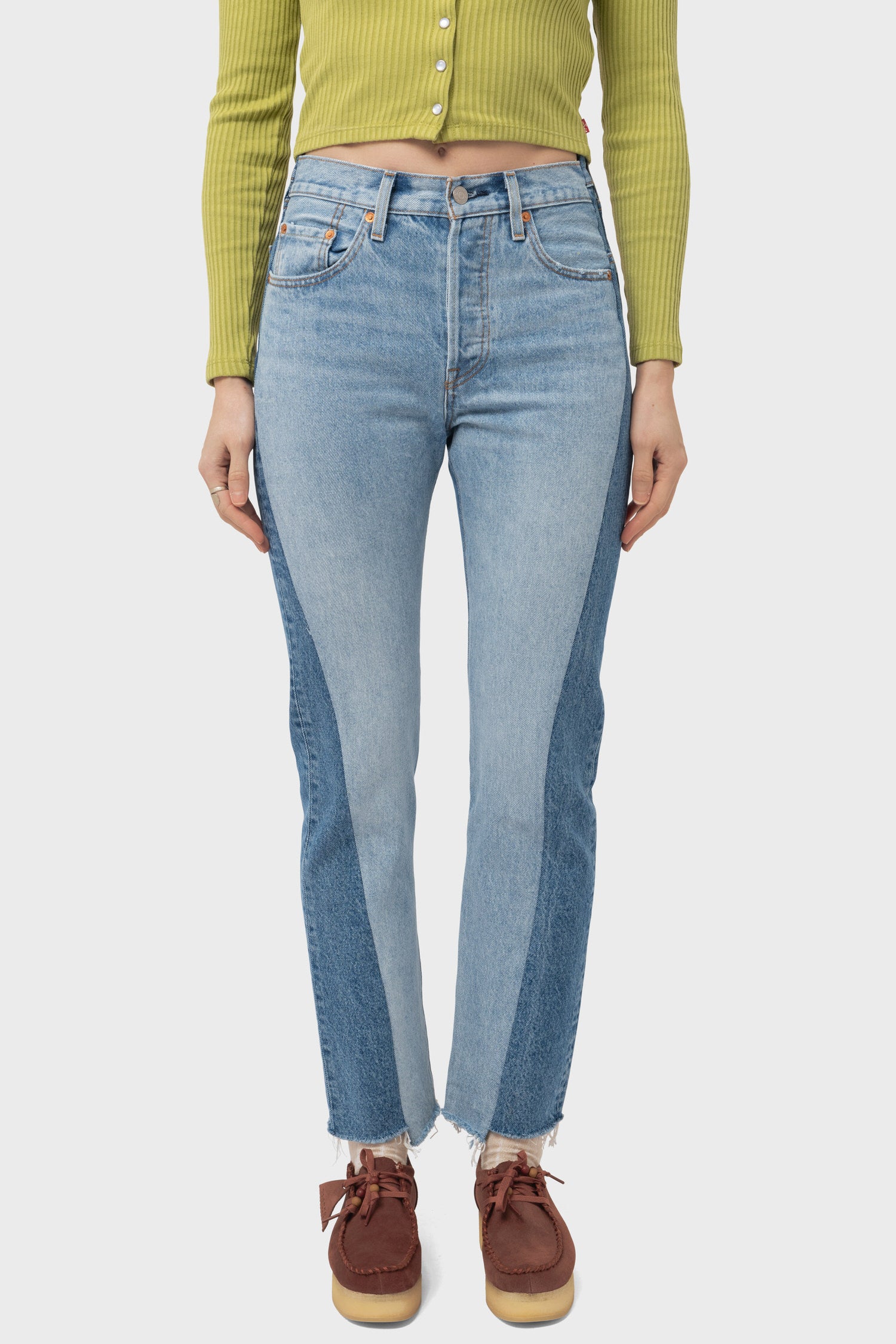 Women's Levi's 501 Jeans in Spliced Parallel Universe