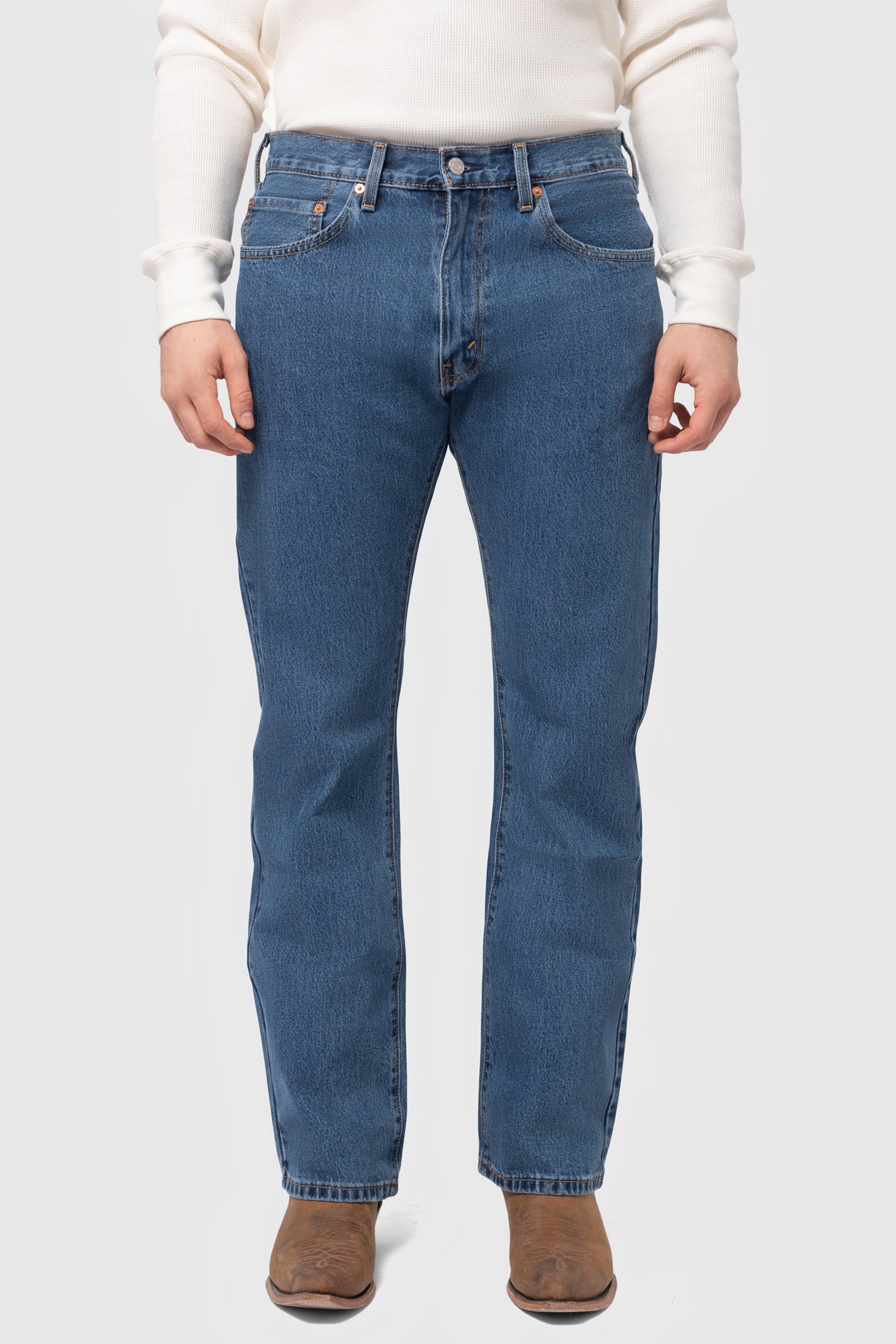 Men's Levi's 517 Bootcut in Medium Stonewash