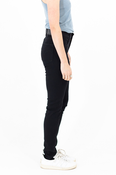 721 High Rise Skinny in Soft Black - Philistine