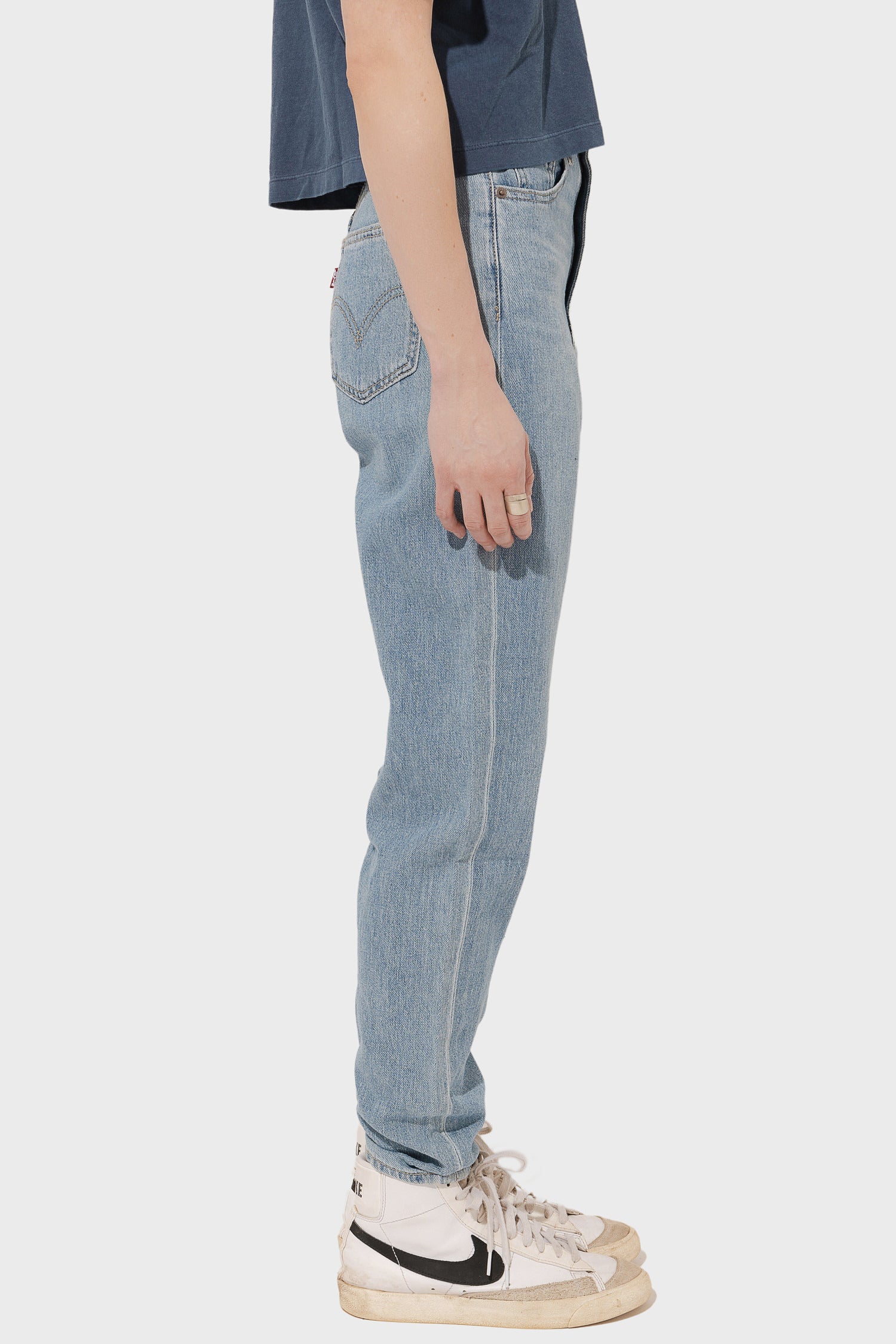 Women's Levi's High Loose Taper in Let's Stay in PJ