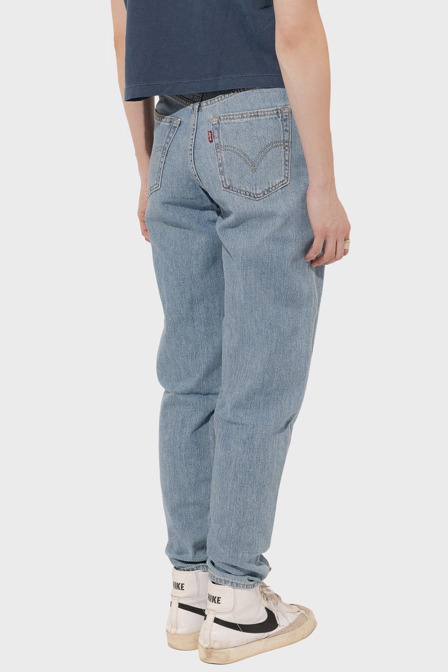 Women's Levi's High Loose Taper in Let's Stay in PJ