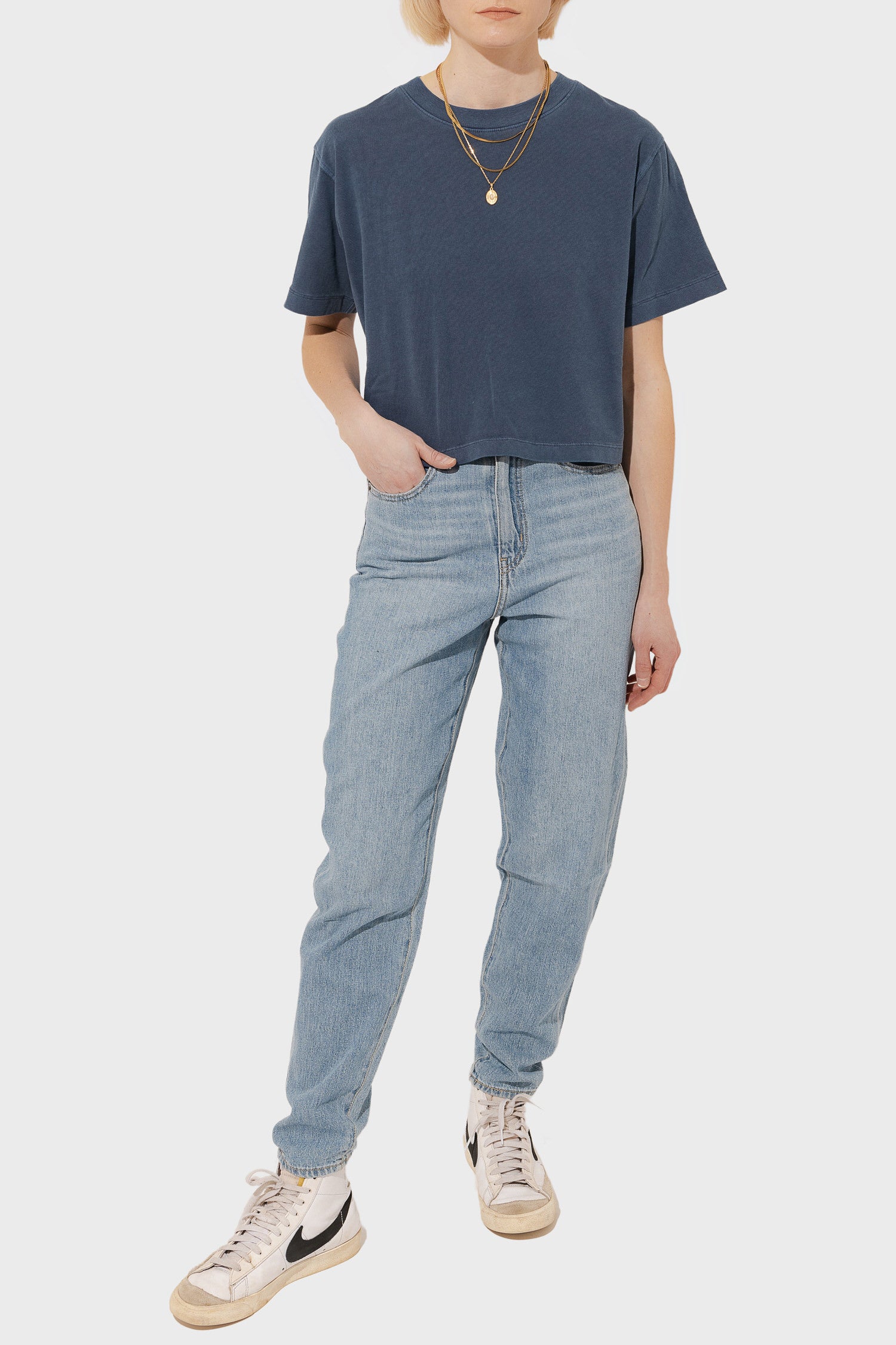 Women's Levi's High Loose Taper in Let's Stay in PJ