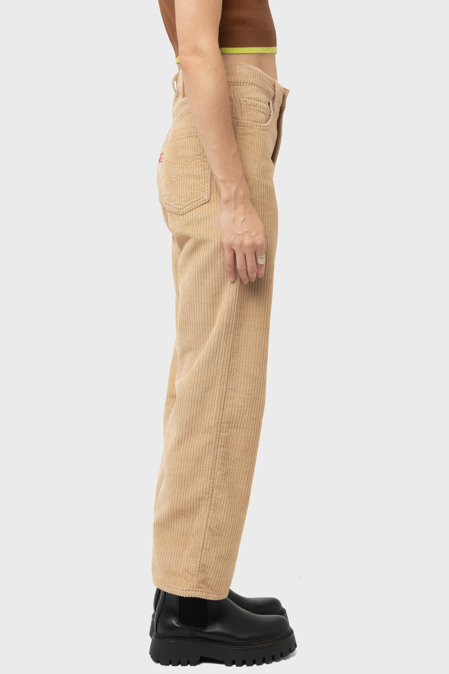 Ribcage Straight Ankle in Granola Cord