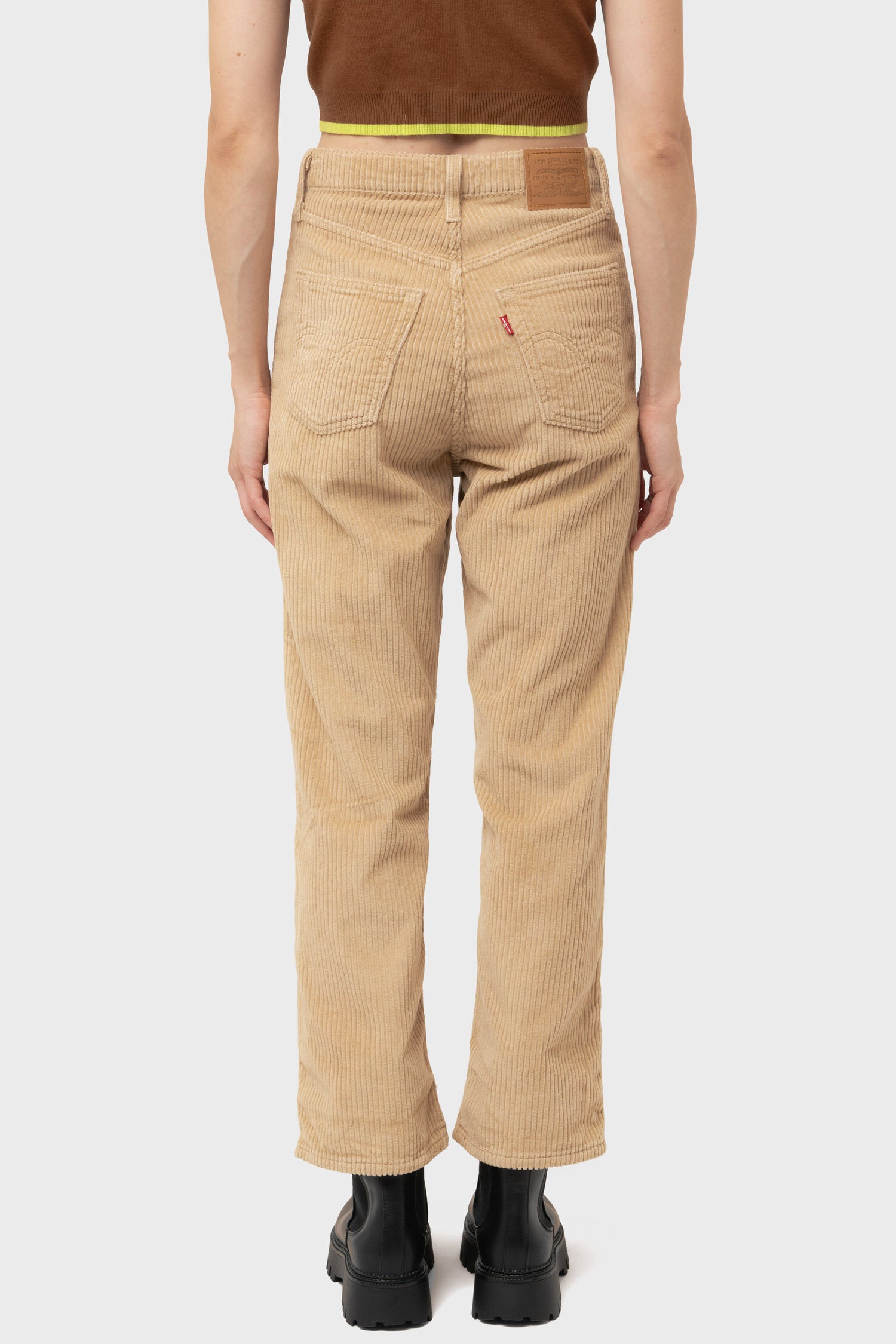 Ribcage Straight Ankle in Granola Cord