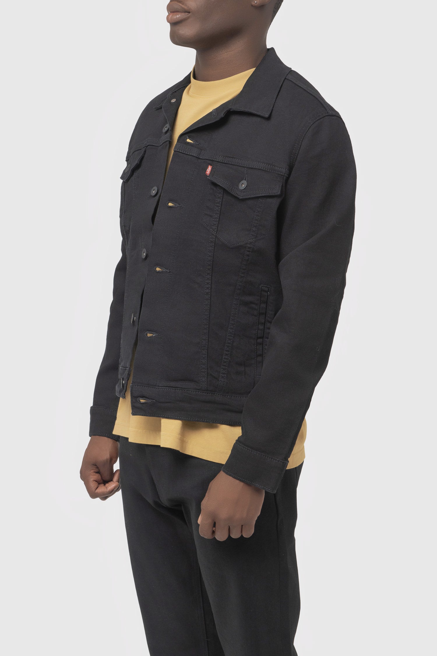 Men's Trucker Jacket in Last Nite