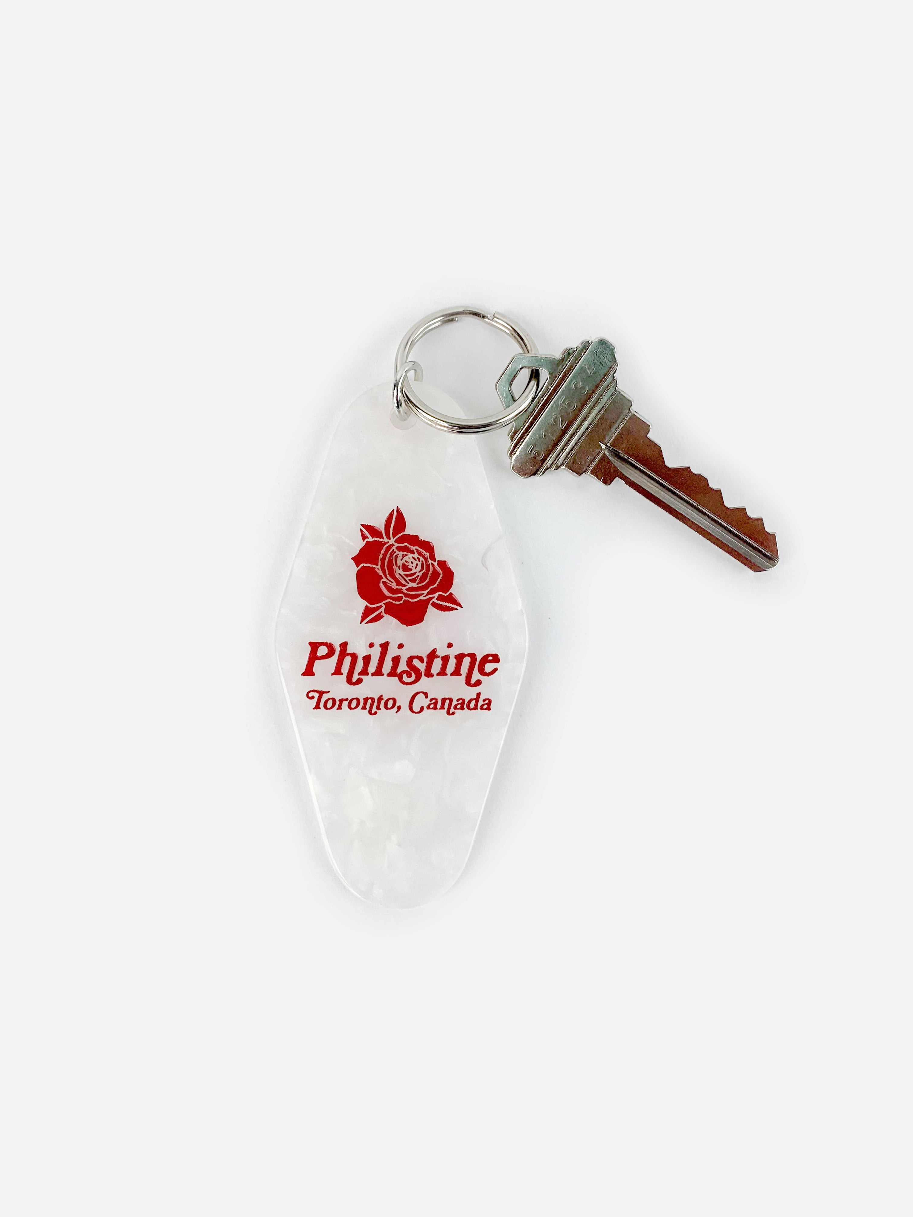 Philistine Rose Keychain