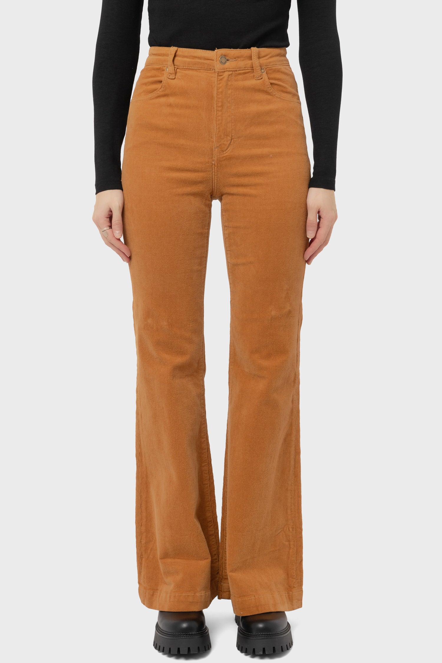 Women's Rollas Eastcoast Flare in Tan CordWomen's Rollas Eastcoast Flare in Tan Cord
