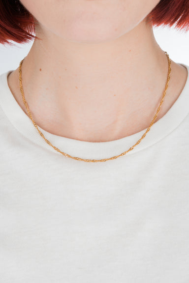 Singapore Chain in Gold - Philistine