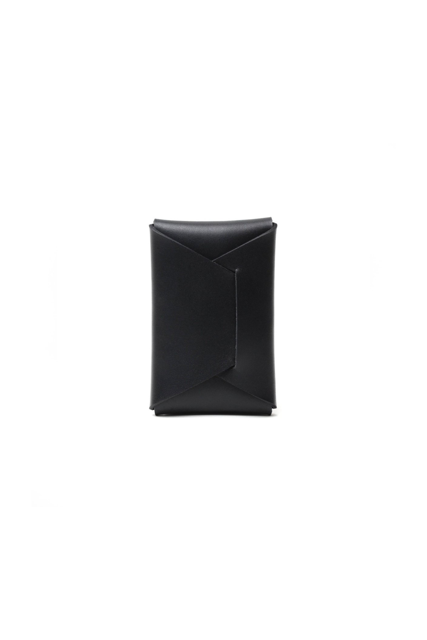 Stitchless Card Carry in Black - Philistine