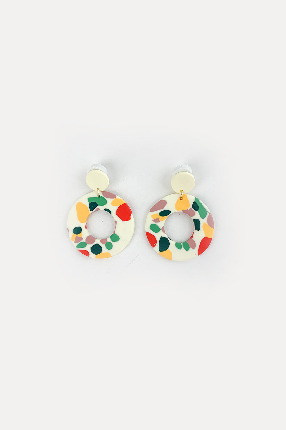 Terrazzo Clay Earring