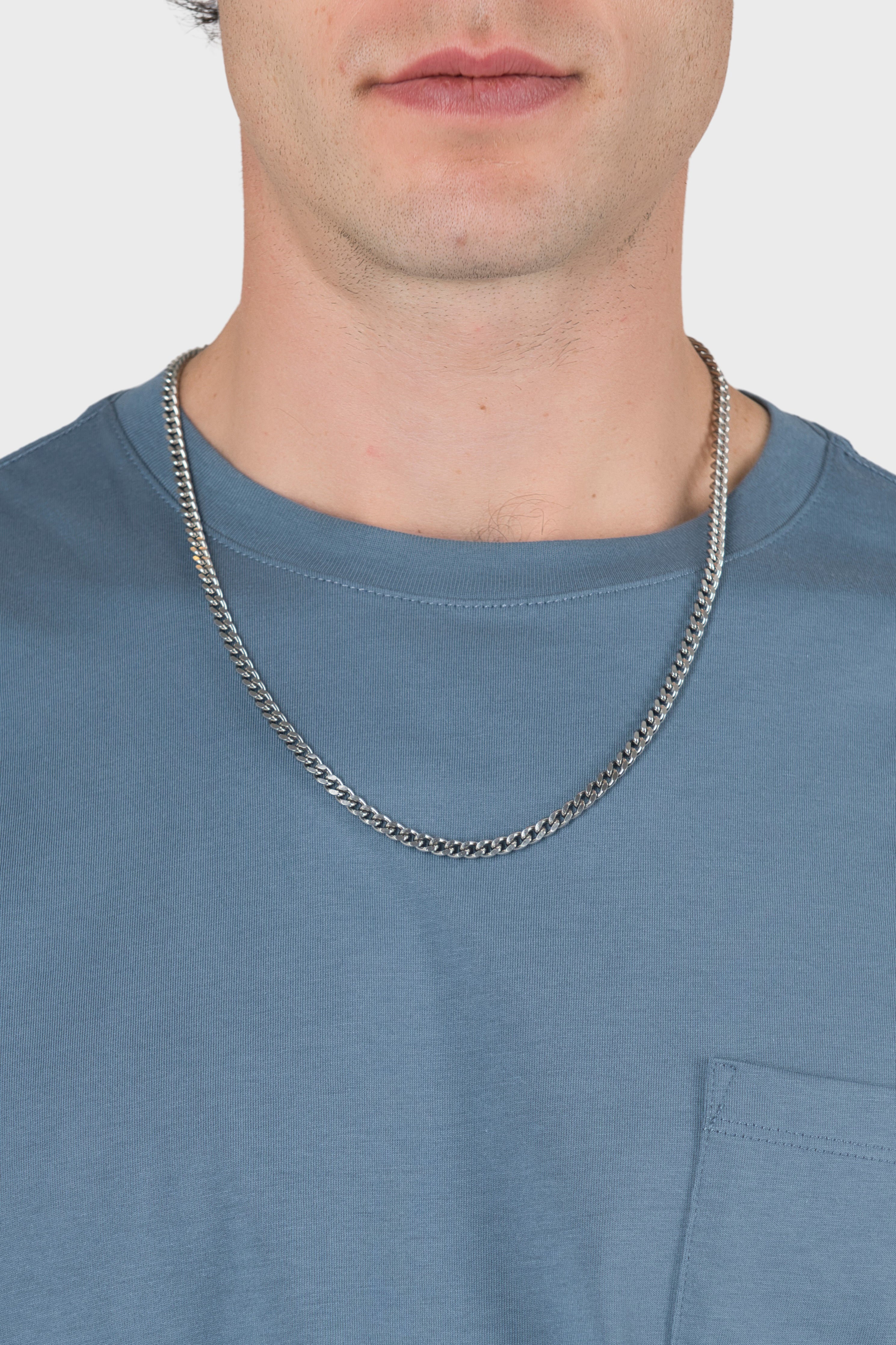 Bold Curb Chain in Silver