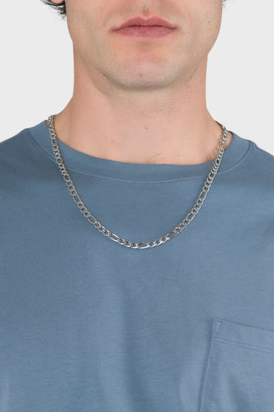 Bold Figaro Chain in Silver
