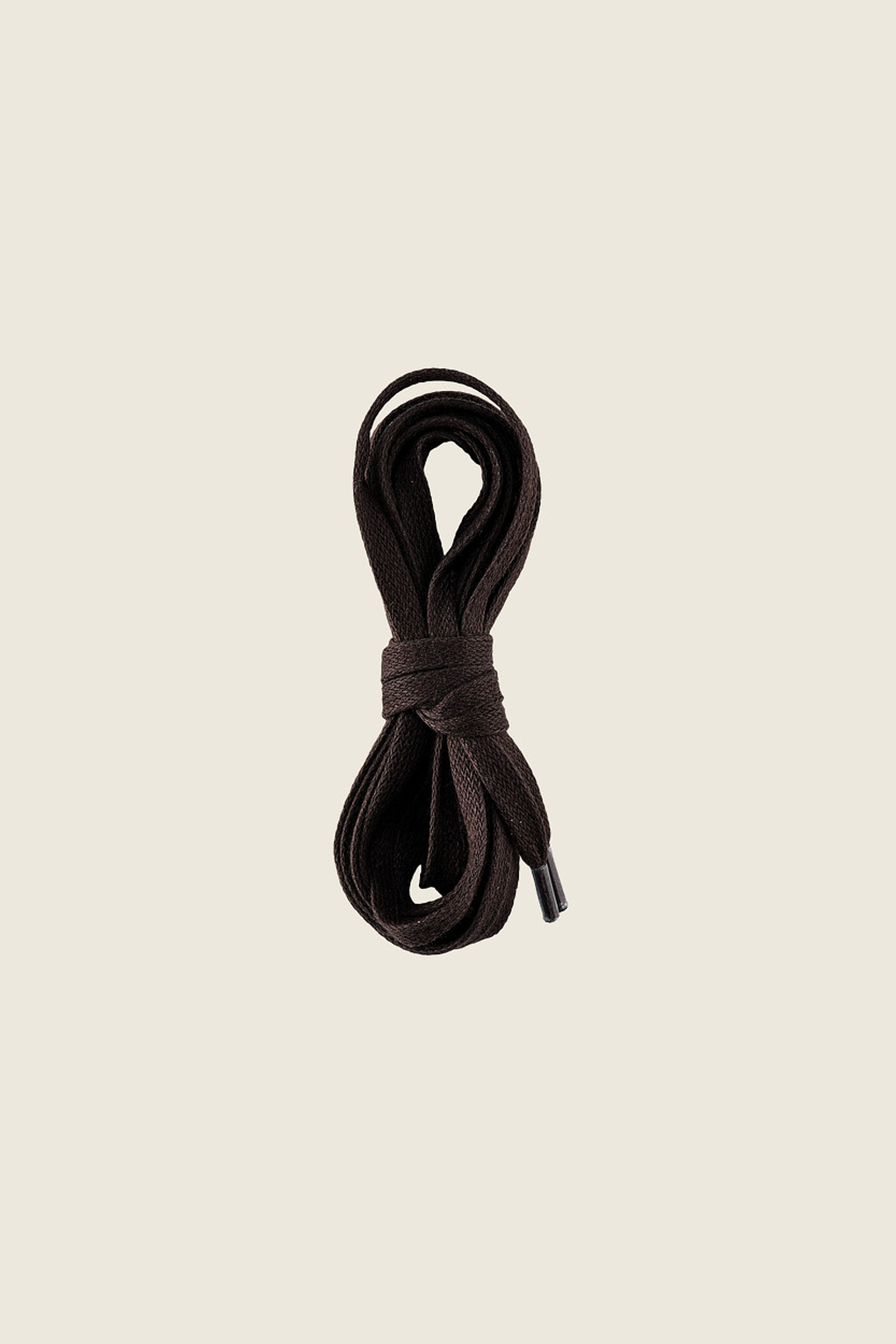 48" Flat Waxed Laces in Brown