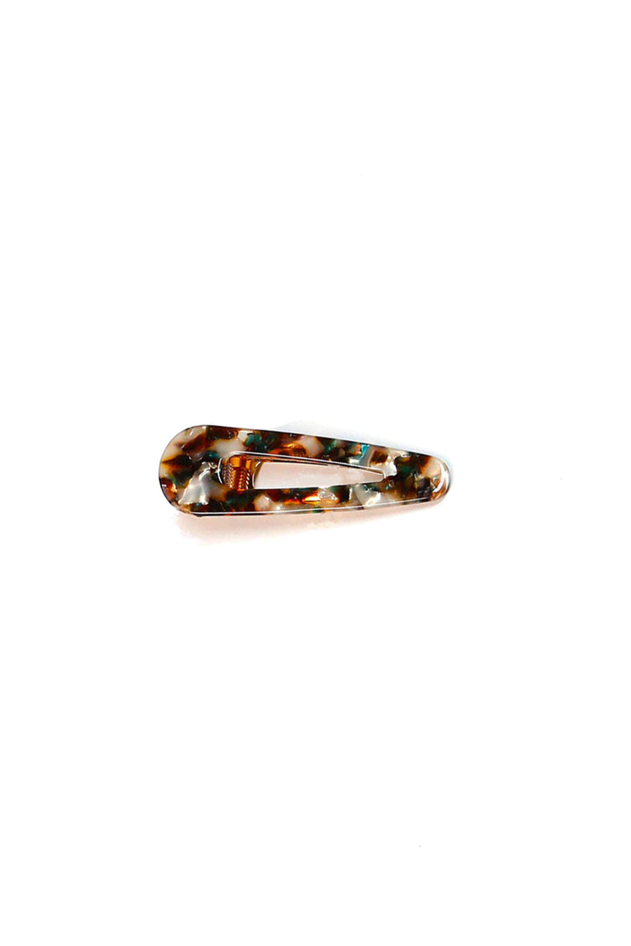 Flecked Barrette in Confetti Dark