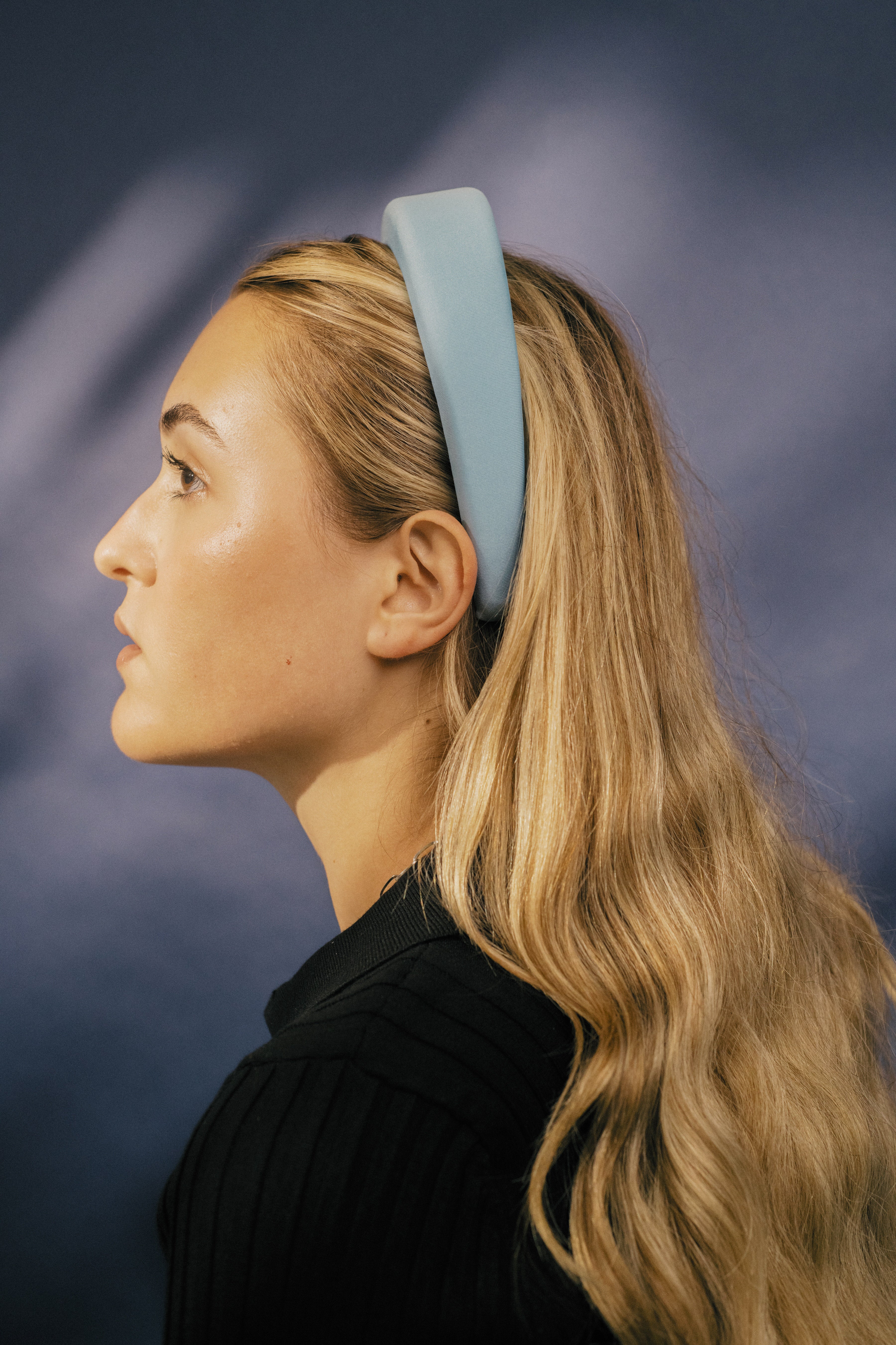 Fran Hairband in Sky Blue