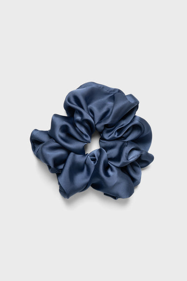 Jumbo Satin Scrunchie in Dusk