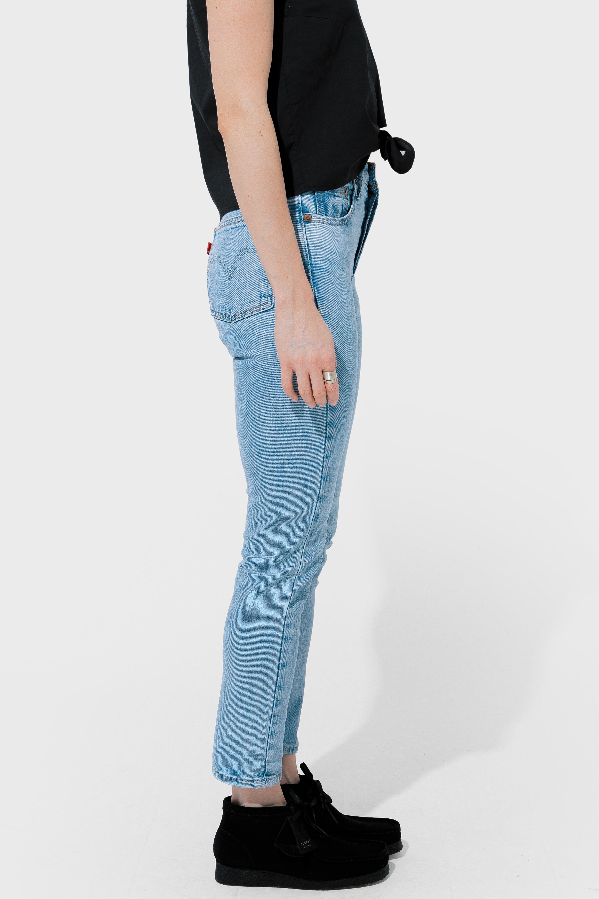 Women's Levi's 501 Skinny in Samba Tango Light