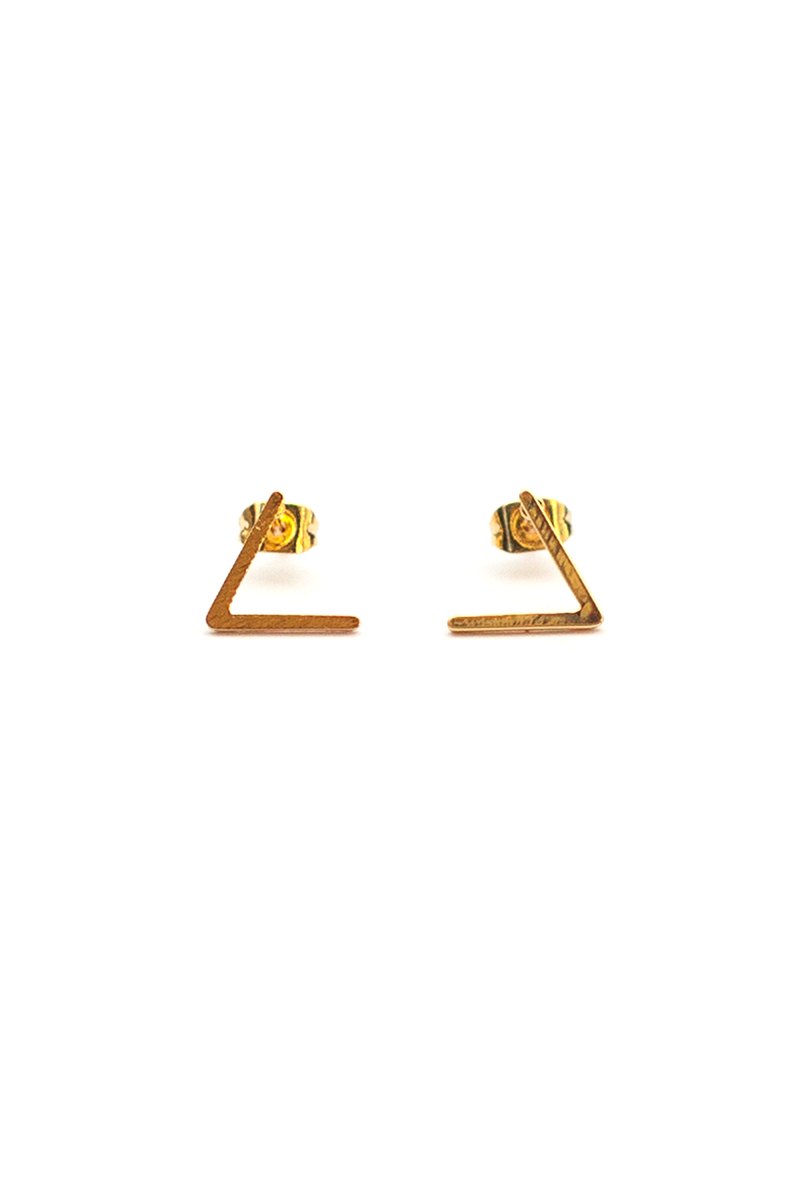 Bent Bar Stud Earring - Philistine