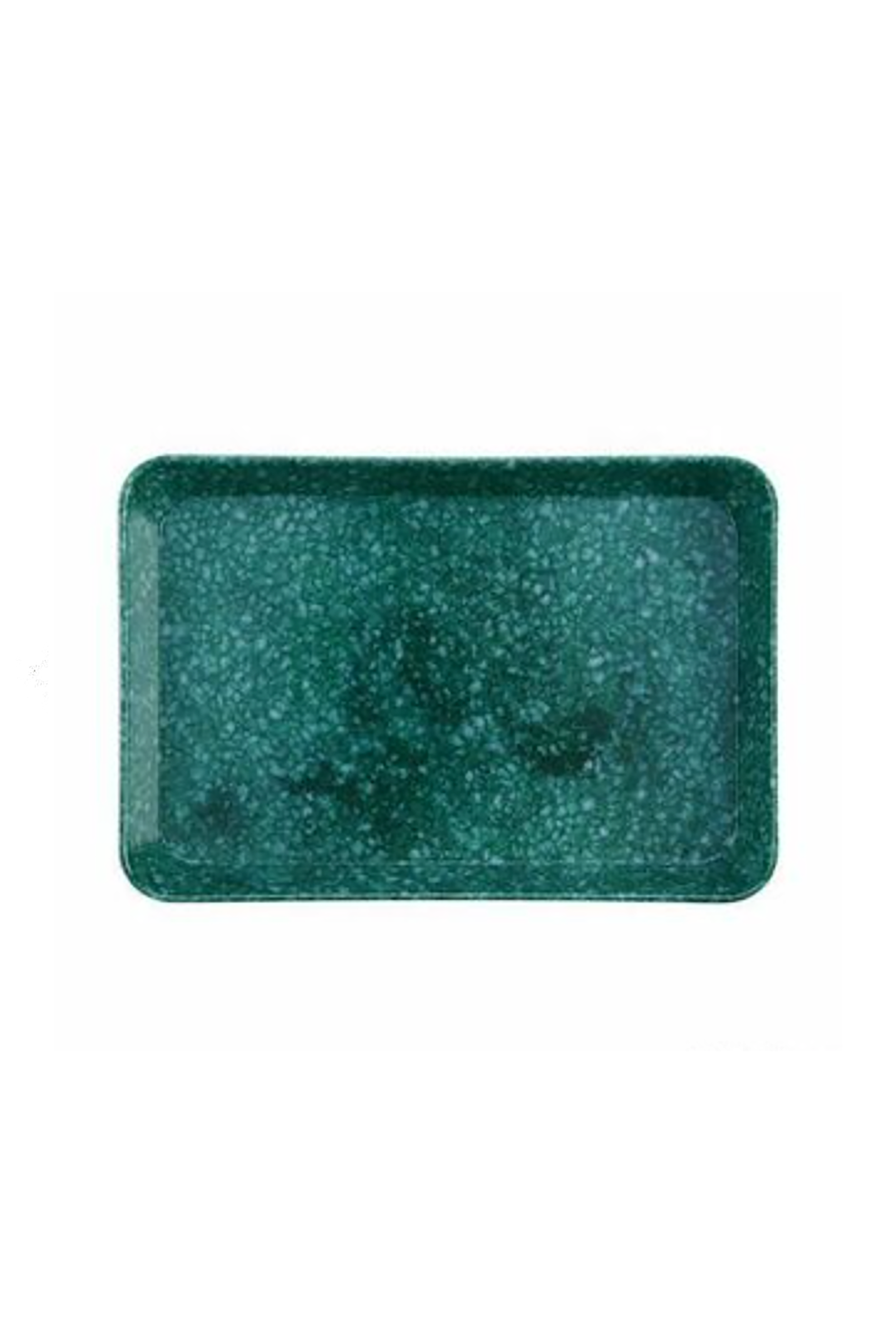 Marble Desk Tray in Dark Green