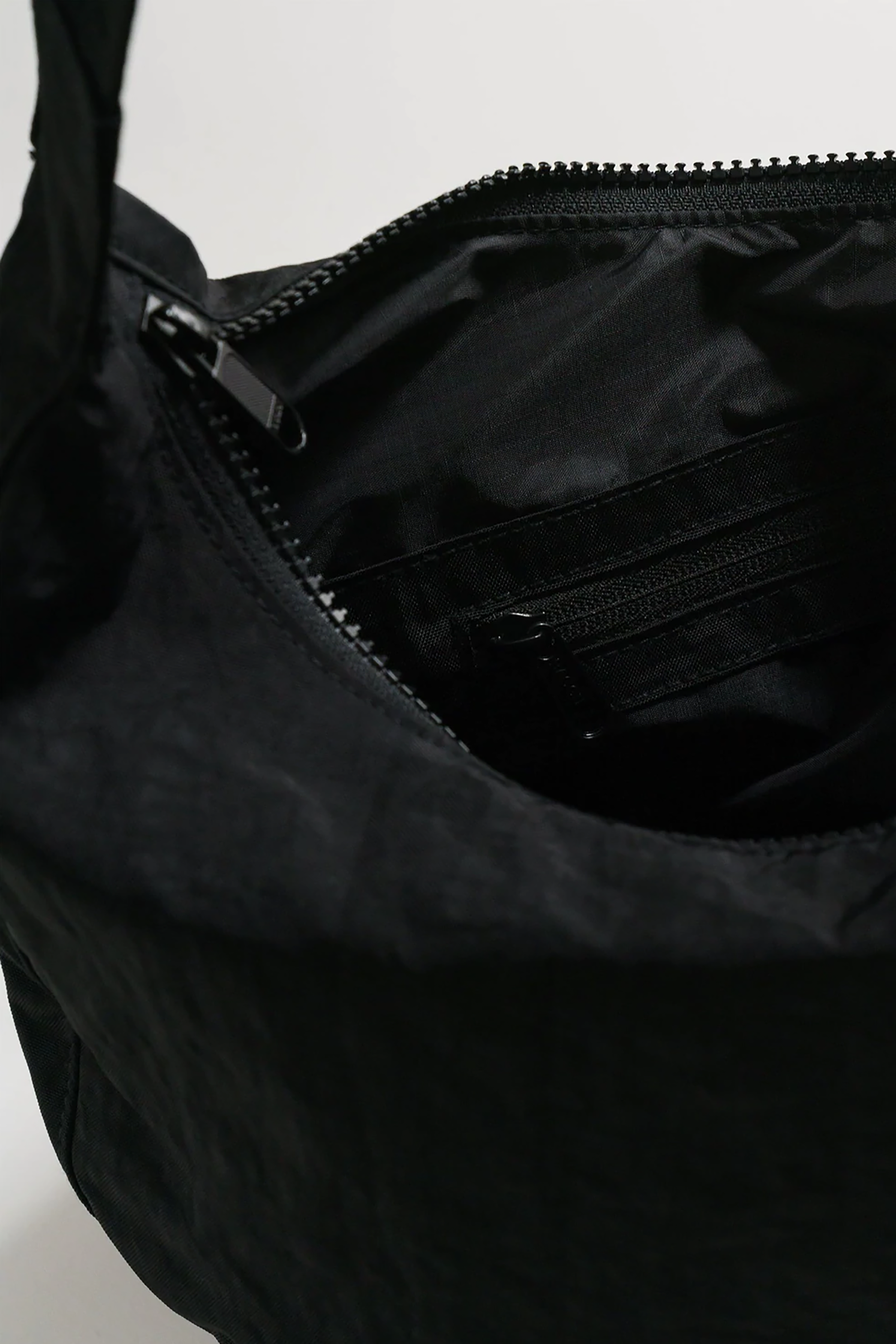 Medium Nylon Crescent Bag