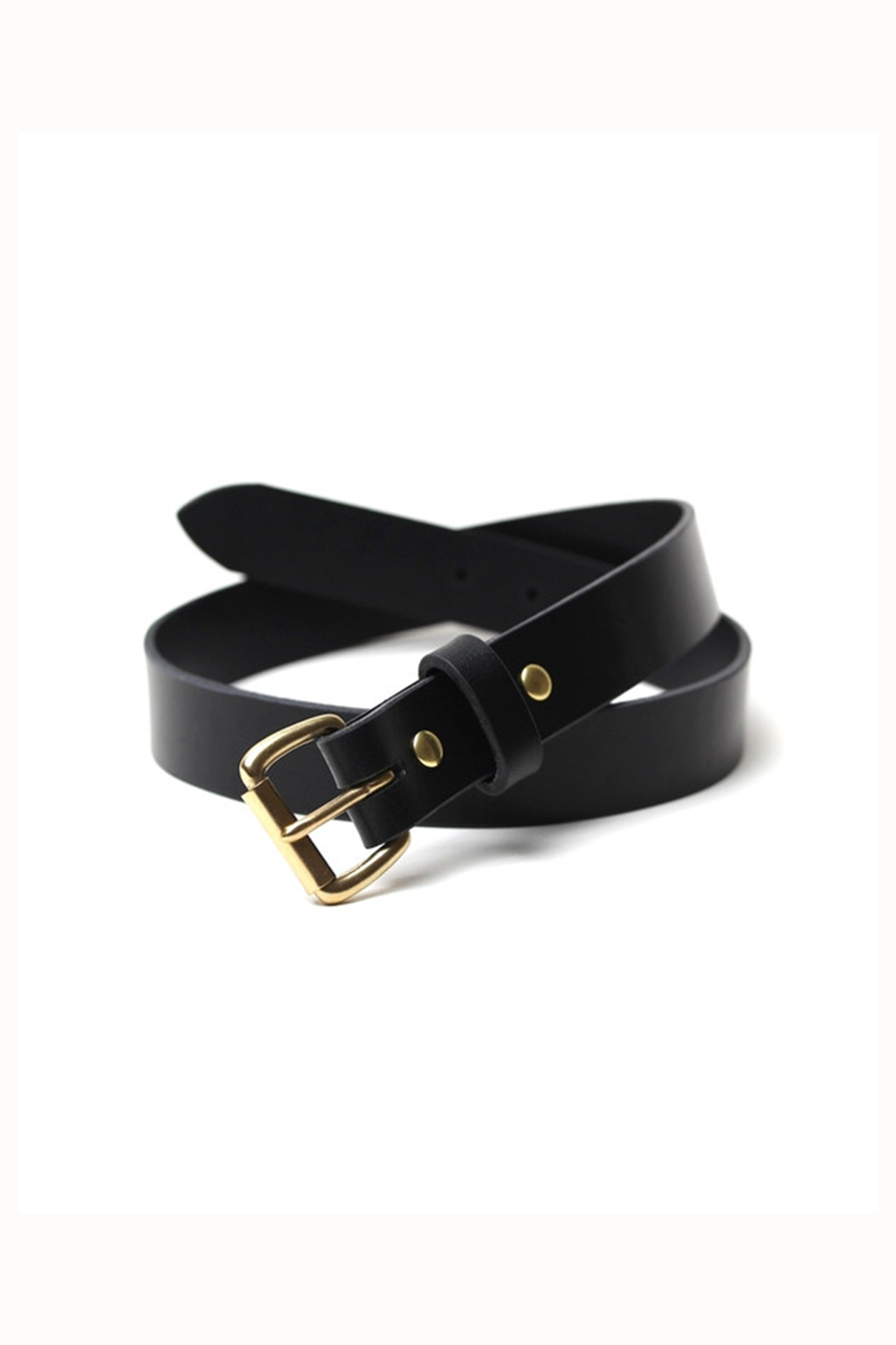 Slim Belt in Black - Philistine