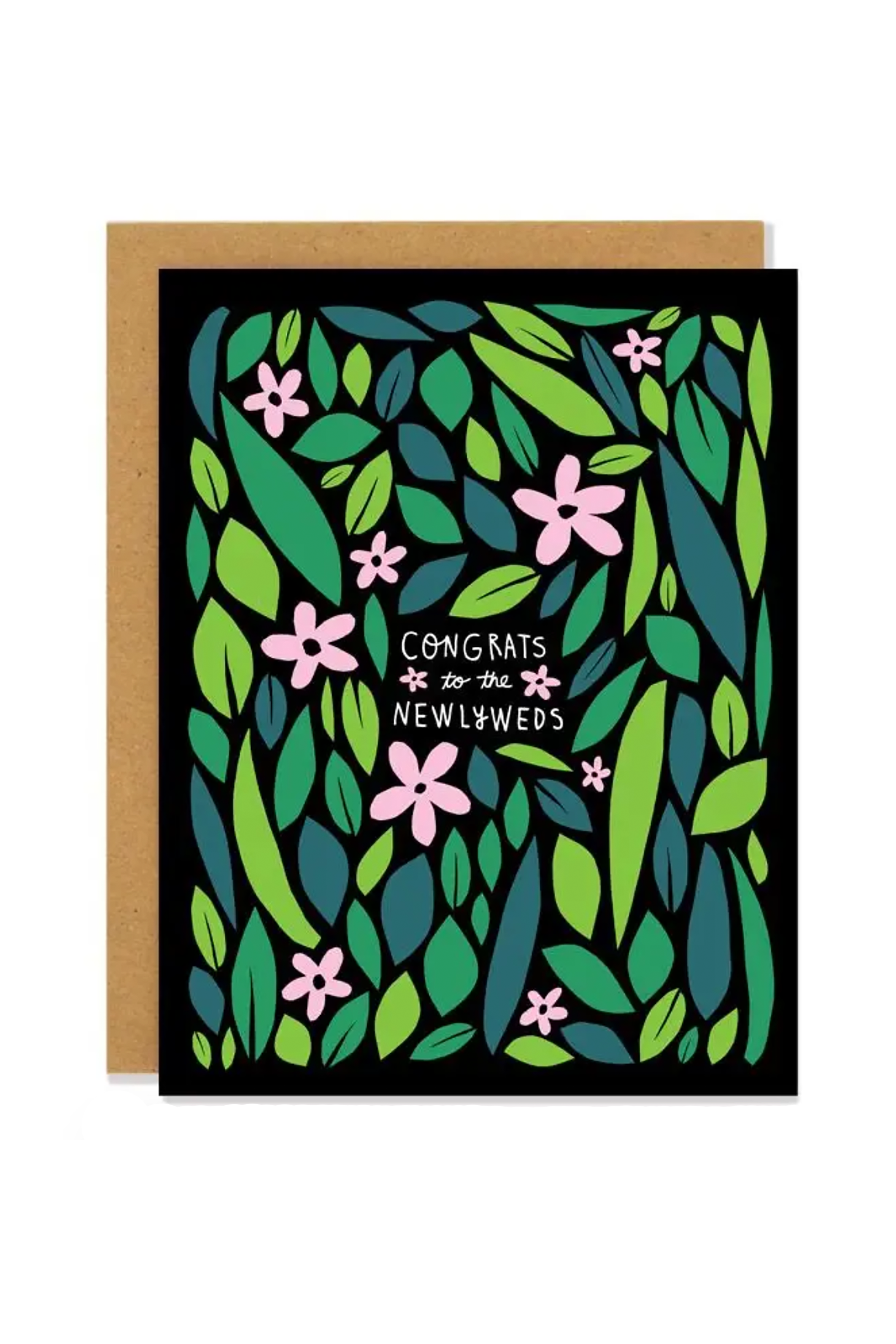 Wildflower Wedding Card