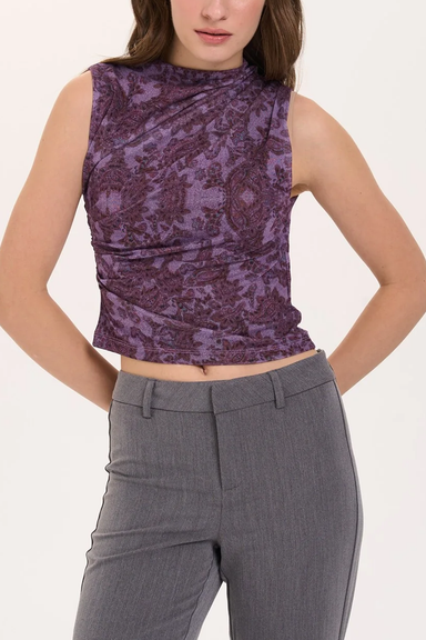 Women's 24 Colours Dolores Tank in Bordeaux