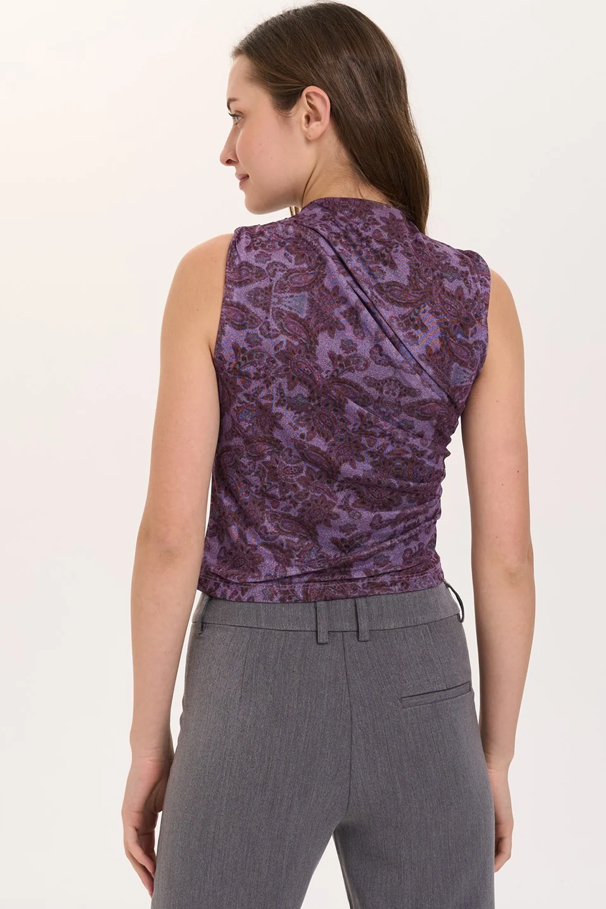 Women's 24 Colours Dolores Tank in Bordeaux