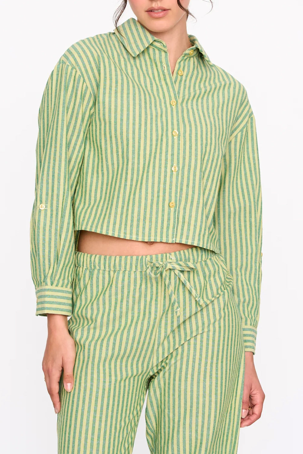 Women's 24 Colours Dylan Cropped Shirt