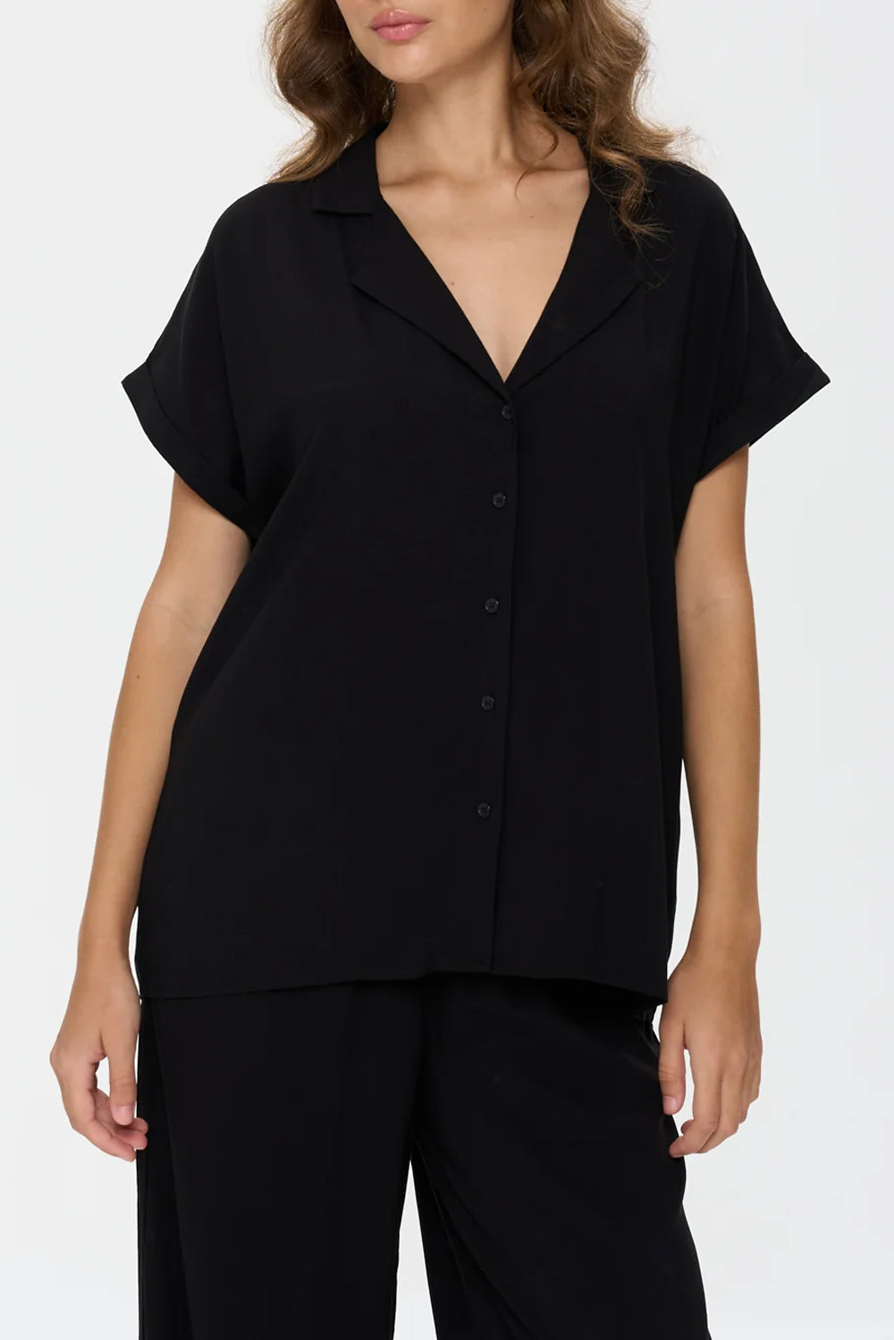 Women's 24 Colours S/S Collared Blouse