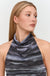 Women's 24 Colours Spacey Mesh Halter Top