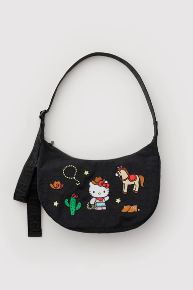 Baggu Medium Nylon Crescent Bag X Sanrio