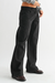 Low Rise Wide Baggy in Washed Black - Philistine