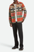 Men's Brixton Bowery Arctic Stretch Fleece in Multi Blanket Stripe