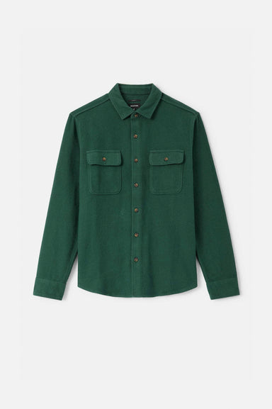 Men's Brixton Bowery Textured Twill Overshirt