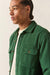 Men's Brixton Bowery Textured Twill Overshirt