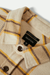 Men's Brixton Bowery Heavyweight Flannel in Whitecap & Pinecone Brown