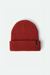 Brixton Heist Beanie in Red Earth
