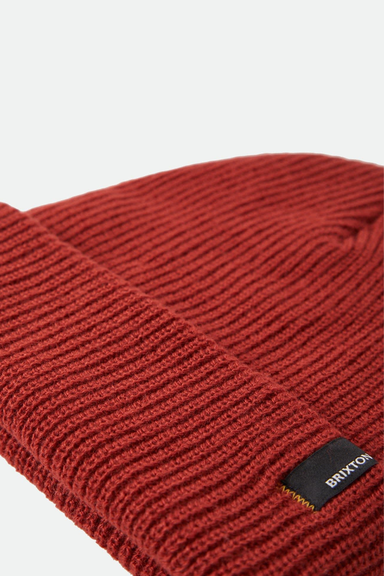 Brixton Heist Beanie in Red Earth