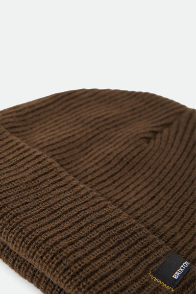 Brixton Heist Beanie in Walnut Brown
